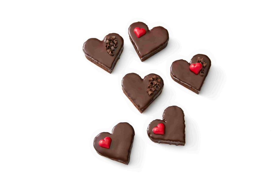 Heart Brownies