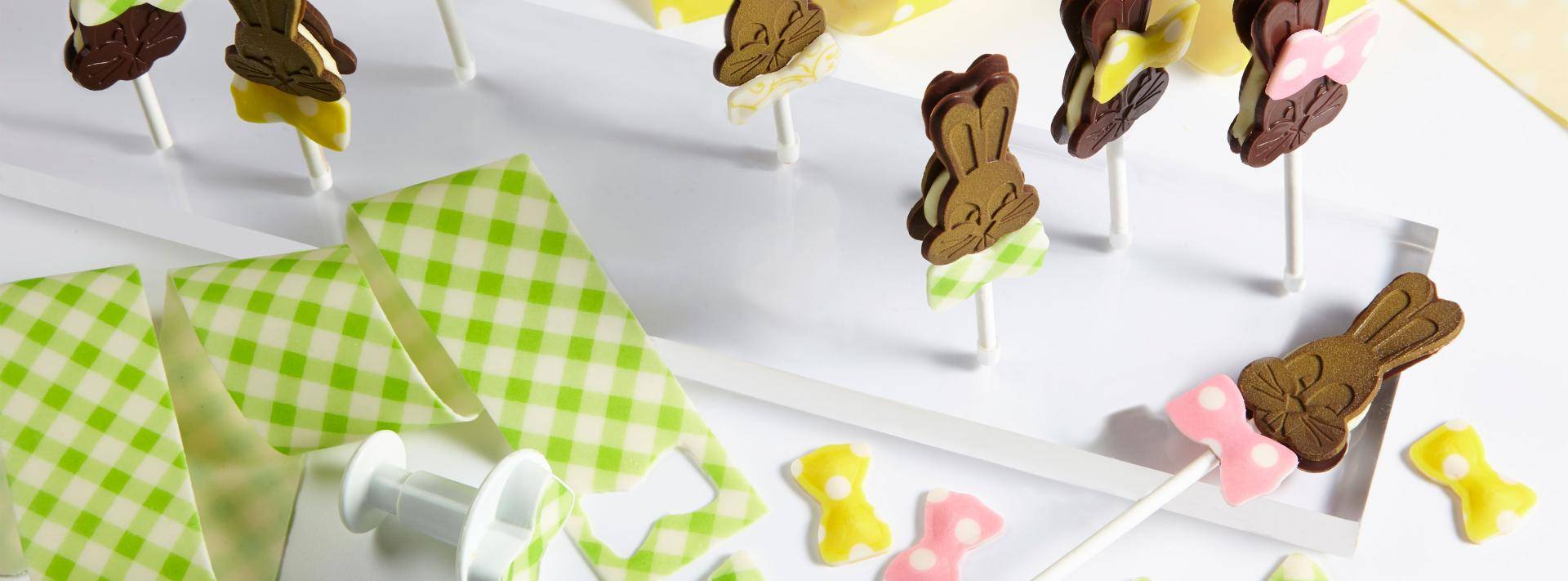 Mona Lisa Dark Chocolate Bunnies